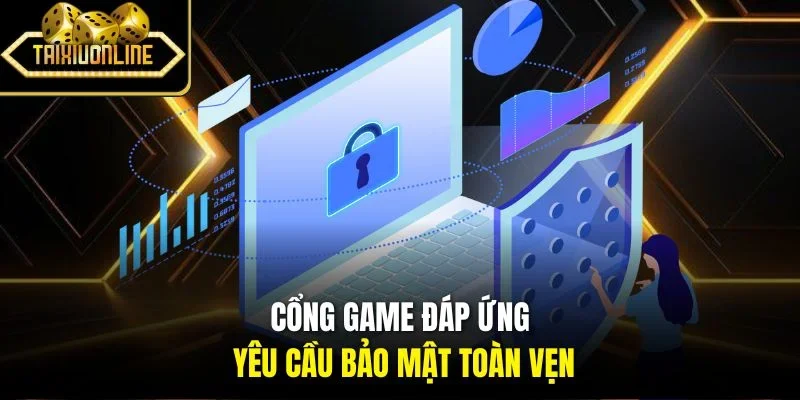 Cổng game đáp ứng yêu cầu bảo mật toàn vẹn